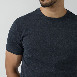 T-shirts pour hommes à manches courtes, personnalisés, respirants, à séchage rapide, à motif uni, 100% coton, pour une utilisation en extérieur, dernier design, haute qualité - Product Image 6