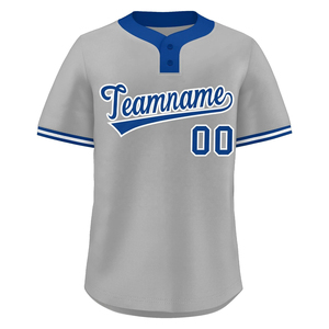 Livraison rapide, impression personnalisée, maillot de baseball à manches courtes, bleu, unisexe, sublimation, prix bas - Product Image 6