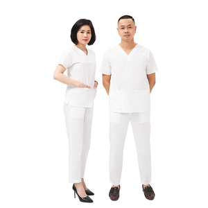 Uniformes médicos de alta calidad, conjuntos de enfermeras, buen antipolvo, estiramiento para mujeres y hombres, de FMF VN, fabricante verificado de ropa - Product Image 6