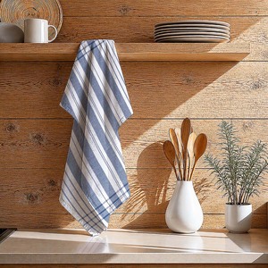 Superior Quality Hot Selling Yarn Dyed Striped <b>Kitchen</b> <b>Towel</b> 100% OEM Cotton Custom <b>Kitchen</b> <b>Towels</b> at Affordable Price. - Product Image 1