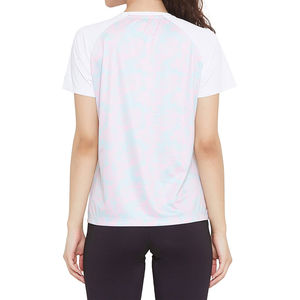 Camiseta de Alta Calidad para Mujer, Talla Grande, con Estampado Personalizado de Logotipo, de Algodón, Informal, de Punto, Lisa, con Diseño Gráfico - Product Image 2