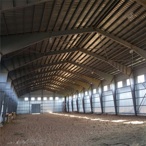Bâtiment de structure industrielle en acier usine chinoise maison entrepôt métallique <span class=keywords><strong>atelier</strong></span> service de traitement de pliage - Product Image 6
