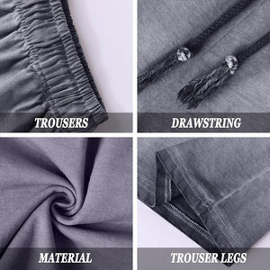 Shorts en jean décontractés d'été pour hommes, 100% coton, délavés à l'acide, avec logo personnalisé, de haute qualité, style vintage, écologiques et respirants - Product Image 6