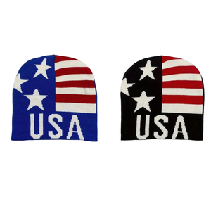 High Quality Winter Plain Dyed Custom Beanie Hat 100% Acrylic Warm Knitted Beanie Custom Logo - Product Image 5