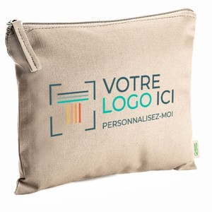 Pochette zippée imprimée pour cosmétiques, pour le rangement et l'organisation - Product Image 4
