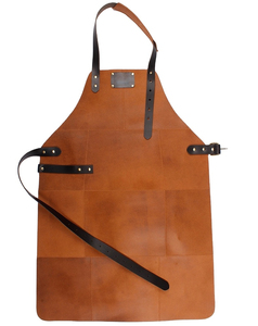 ผ้ากันเปื้อนผ้าไหมแท้ 100% ลายปั๊มนูน ผ้าถัก สำหรับผู้ชาย ใช้ในร้านอาหารและบาร์ - Product Image 1