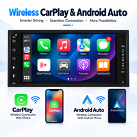 HANTUE Autoradio Android 8 pouces GPS/Wifi/RDS Autoradio Android Toyota 2 Din Lecteur multimédia pour Toyota Corolla 2005-2013