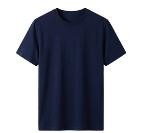 เสื้อยืดแขนสั้นผู้ชายคุณภาพสูง ผ้าเจอร์ซีย์เรียบ สีพื้น พร้อมโลโก้ด้านหน้า ระบายอากาศได้ดี เป็นมิตรกับสิ่งแวดล้อม สามารถสั่งทำได้ - Product Image 1