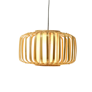 Lámpara Colgante de Bambú Ecológica, Pantalla Tejida Moderna Estilo Japandi, para Decoración de Hoteles, Restaurantes, Cafés y Salas de Estar - Product Image 3