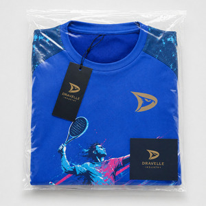 เสื้อกีฬาแบรนด์สั่งทำพิเศษ ขายส่ง เสื้อแพเดลหรูหรา สกรีนโลโก้ได้ แขนยาว ระบายอากาศได้ดี ผลิตจากโพลีเอสเตอร์ - Product Image 6