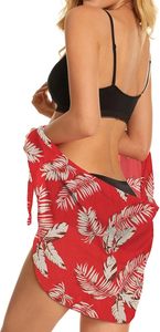 Women Sexy Sheer Tassel Sarong Wrap Beach Cover Up Bikini Swimwear <b>Skirt</b> - Product Image 2