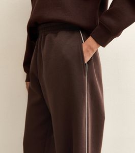 Pantalon de jogging décontracté streetwear personnalisé pour femme, coupe large, avec cordon de serrage, en molleton de coton, pour l'extérieur - Product Image 6