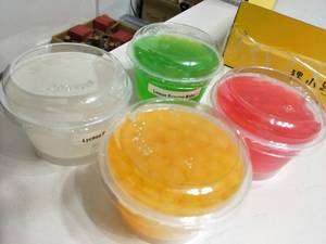 50g en vrac Perles de boba éclatantes à la pomme verte naturelle - Product Image 2