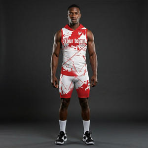 Uniformes de Fútbol 7V7 Personalizados con Nombre y Número, Conjunto de Camiseta de Equipo 100% Poliéster sin Mangas, Tallas Grandes, Transpirable - Product Image 5