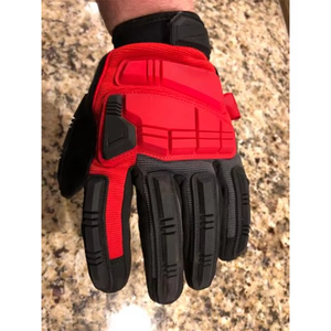 Gants de mécanicien tactiques, design TPR, cuir synthétique, coupe ajustée, gants de travail multi-usages pour mécaniciens - Product Image 3