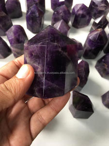 Torre de Cristal de Amatista Púrpura Natural, Obelisco Tallado, de Alta Calidad, Hecho a Mano, Tamaño Personalizado, Piedra de Sanación Reiki - Product Image 4