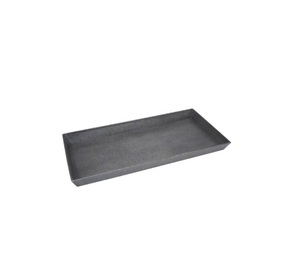 Plateau de rangement pour bottes et chaussures en forme de cônes de pin gaufrés, finition cuivre, pour la décoration d'entrée de maison, vente en gros - Product Image 2