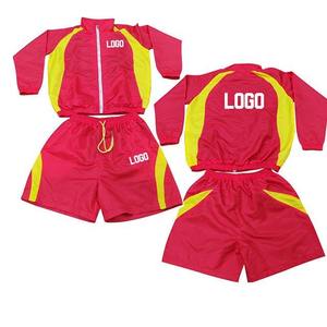 Ensemble de survêtement unisexe coupe-vent color block, à manches longues, à capuche, séchage rapide, sportif, léger et réversible pour l'été - Product Image 3