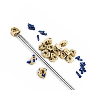 Locking 5mm Cervical Fusion Spine <b>Cage</b> Stainless Steel Material Set 17-Piece Surgical Training Orthopedic Instruments Veterinary - Product Image 6