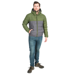 High Quality Men's Outdoor <b>Work</b> Jacket Warm Polyester Fiber Filled Waterproof Breathable Windproof <b>Stand</b> Collar Thick Front - Product Image 3