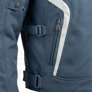 Chaqueta de Cuero para Motociclista, Clásica, Personalizable, para Hombre, 100% Piel de Oveja Original, Cierre de Botones, Ropa de Seguridad para Viajes - Product Image 5