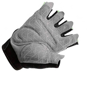 Gants de cyclisme demi-doigts antidérapants et respirants avec fermeture auto-agrippante pour usage unisexe, résistants aux UV, pour le sport et le cyclisme - Product Image 5