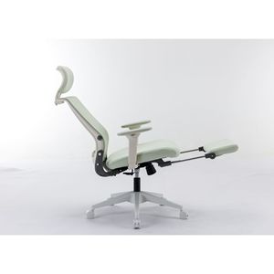 Sedia Ergonomica da Ufficio per Casa con Supporto Lombare Regolabile in Altezza, Poggiatesta e Braccioli Ribaltabili, Seduta di Alta Qualità - Product Image 3