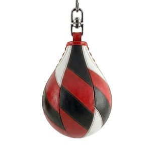 Balón de Boxeo de Cuero de Doble Tono Premium, Resistente, Colgante, para Entrenamiento de Precisión y Reflejos - Product Image 4