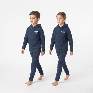 Personalized Kids Cotton Fleece Hoodie and <b>Jogger</b> <b>Set</b> Two Piece Children Casual Tracksuit Outfit for Kids - Product Image 3