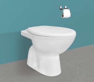 ชุดสุขภัณฑ์เซรามิกคุณภาพเยี่ยม ราคาสุดคุ้ม รุ่น First Choice Collection แบบฝังผนัง พร้อมท่อน้ำทิ้งแบบ S-Trap - Product Image 1