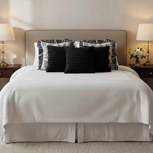 SOGA 5PC Elegant Medieval Style Gray Floral Ruffle Pillowcase Set Raised <b>Velvet</b> for Sofa and Bed <b>Cushion</b> <b>Covers</b> - Product Image 4