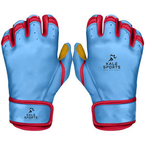 Guantes de Béisbol de Cuero Personalizados Premium con Agarre Antideslizante y Protección para los Dedos, Guantes de Softbol con Nuevo Diseño - Product Image 6