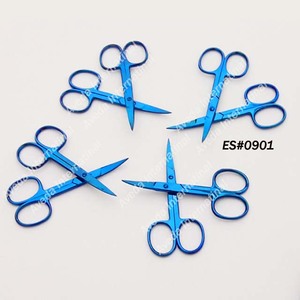 Pince à épiler pour extensions de cils en acier inoxydable japonais Rainbow, pointe lisse, poignée diamant, 90 degrés, logo personnalisé, testée à la main - Product Image 2