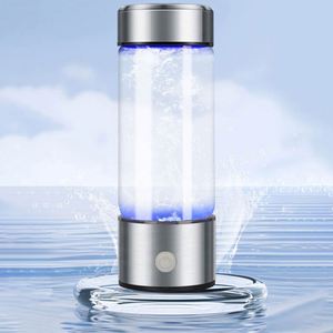 Productos Más Vendidos, Generador de Hidrógeno Portátil USB de 420 ml, Botella Ionizadora de Agua Alcalina - Product Image 4