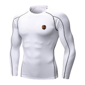 Camisetas de Compresión para Hombre con Logotipo Personalizado, Camisetas de Compresión de Manga Larga de Secado Rápido - Product Image 1