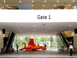 Atractivo <span class=keywords><strong>Pulpo</strong></span> Inflable <span class=keywords><strong>de</strong></span> Ocho Patas, Calamar Gigante <span class=keywords><strong>de</strong></span> Tela Oxford con Logotipo Personalizado, Escultura Marina para Decoración <span class=keywords><strong>de</strong></span> Festivales/Eventos/Zoológicos - Product Image 6