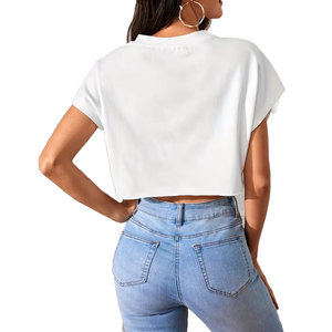 Top Corto para Mujer, Diseño Moderno y Elegante, Tejido Elástico Altamente Transpirable, Costuras Perfectas, Ideal para Uso Diario - Product Image 5