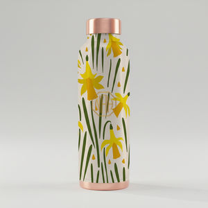 Bouteille d'eau portable en cuivre pur de 950 ml, légère, étanche, en métal, durable, personnalisable, vente en gros d'usine, exportateur - Product Image 4