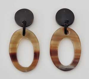 Boucles d'oreilles artisanales en corne de buffle naturelle, abordables, de qualité supérieure, bijoux de mode pour femmes, usage quotidien - Product Image 4