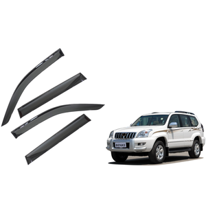 Visera para Ventana de Coche, Deflector de Viento y Protector de Lluvia para Toyota Land Cruiser FJ120 2004-2009 - Product Image 1