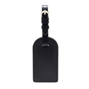 Elegant Full Grain Leather Luggage Tags Classic Minimalist Design Lightweight Water Resistant Genuine Leather <b>Labels</b> for - Product Image 6
