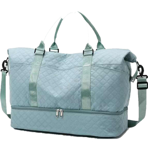 Most selling product Unisex Custom Logo Large Capacity Sport Yoga Waterproof Travel Gym <b>Bag</b> Portable with Shoes Compartment - Product Image 4