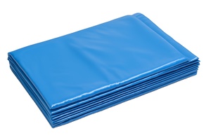 Blue recyclable Garbage Bags LDPE Material Disposable Household Use 40x46cm Size blue Color for Waste Disposal - Product Image 2