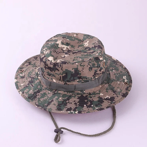 Chapeau Bob Camouflage à Bord Ajustable, Protection Solaire Extérieure pour Adultes, Unisexe, Printemps-Été, Usage Quotidien - Product Image 5