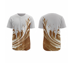 เสื้อเบสบอลทีมแบบกำหนดเอง ผู้จัดจำหน่ายขายส่ง |   ชุดเบสบอลทีมพร้อมโลโก้และหมายเลขแบบกำหนดเอง |   ฐานผ้าโพลีเอสเตอร์ที่ระบายอากาศได้ดี - Product Image 3