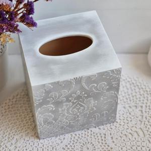 Caja de pañuelos de madera coleccionable con estampado, caja de pañuelos de madera antigua con estampado para monedas y billetes, caja de accesorios al por mayor - Product Image 6