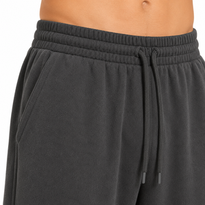 Men's Oversized Baggy <b>Full</b> <b>Zip</b> <b>Sweatshirt</b> Tracksuit Set Heavyweight Cotton Fleece Jogger Pants OEM ODM Manufacturer - Product Image 3