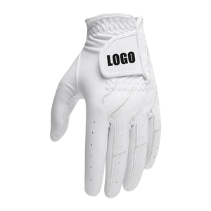 Guante de Golf Personalizado de Cuero Cabretta para Mano Izquierda, Antideslizante, con Cierre de Velcro, Logotipo Grabado, OEM, para Hombre y Mujer - Product Image 4