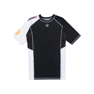 Rashguard personnalisé à manches courtes, protection UV, respirant, pour BJJ, unisexe, legging UPF50, séchage rapide 2026 - Product Image 2