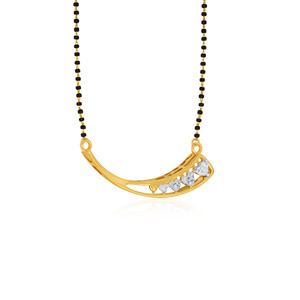 Elegant 18K <b>Rose</b> Gold Plated Necklace <b>Black</b> Beaded Chain Floral Pendant Lab Grown Diamond IGI Certified Women's Classic Everyday - Product Image 2